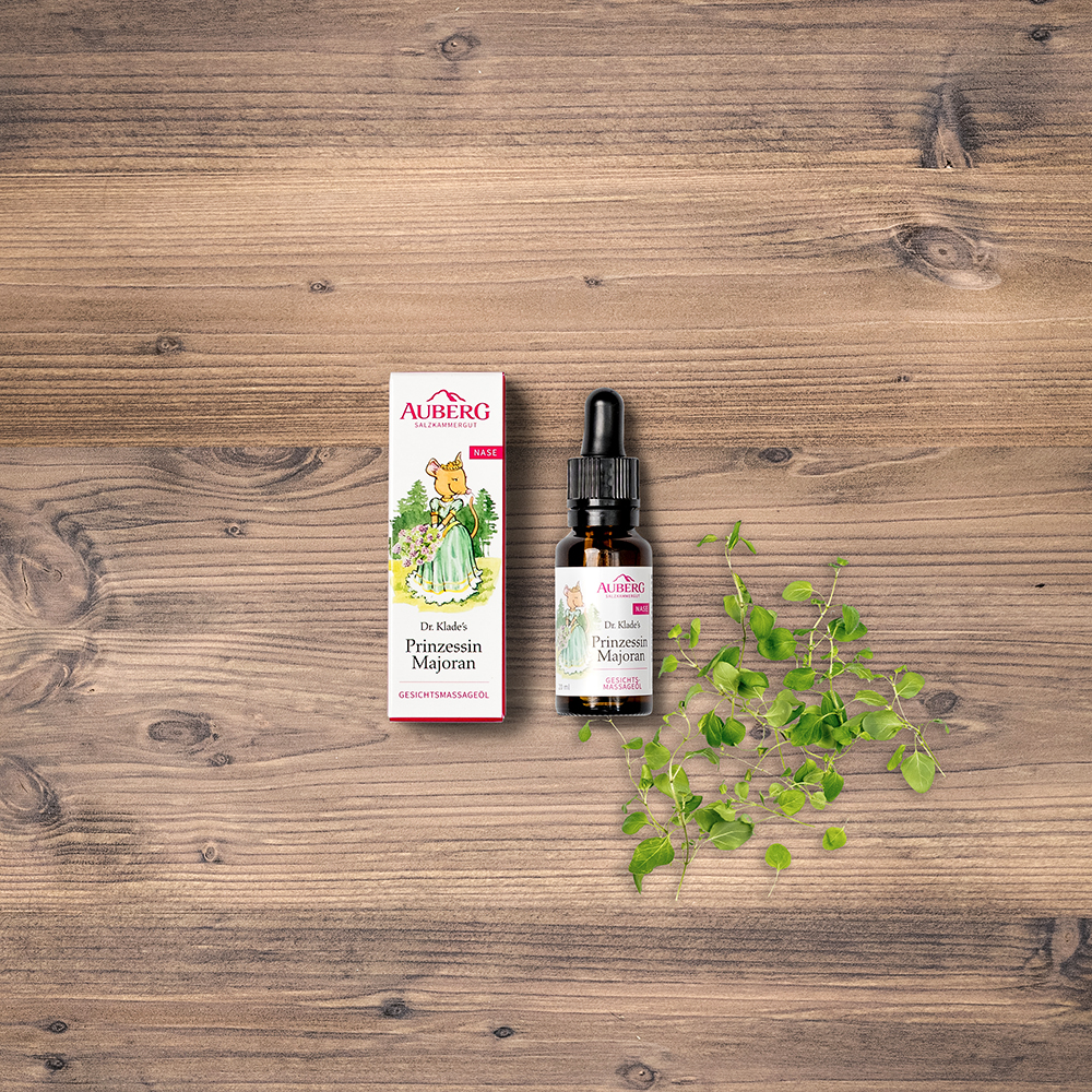 Gesichtsmassageöl - Prinzessin Majoran