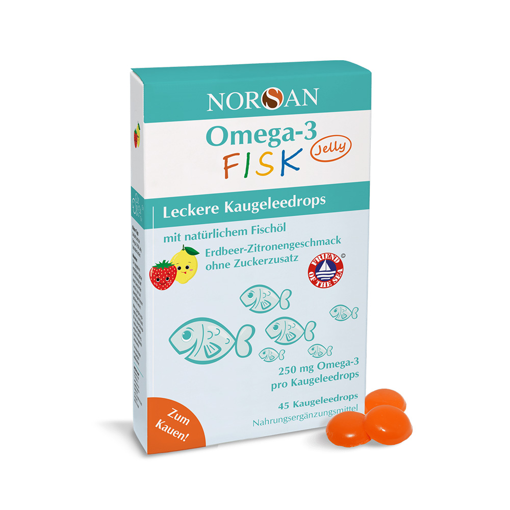 NORSAN Omega-3 FISK Jelly (45er Packung)
